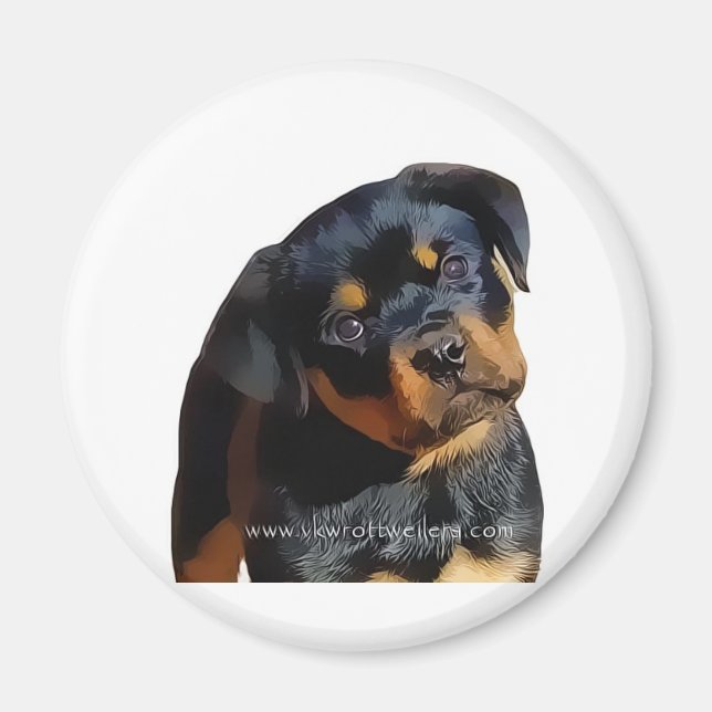 Aimant Chien Rottweiler (Devant)