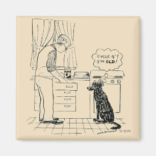 Aimant Chien vieillissant