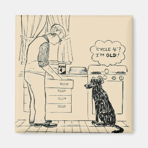 Aimant Chien vieillissant