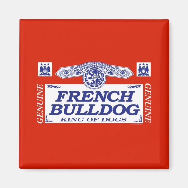 Aimant Chiffre de taureau français (Devant)