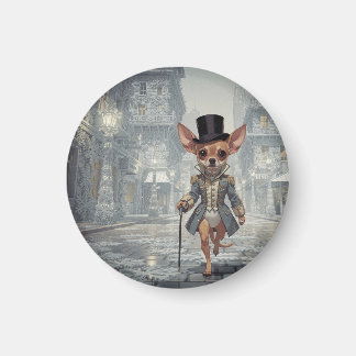 Aimant Chihuahua dans la ville de Paris