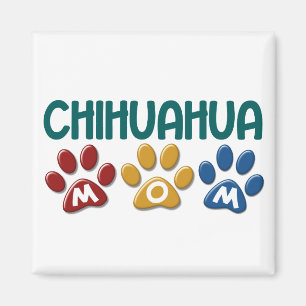 Aimant CHIHUAHUA Maman Empreinte de patte 1