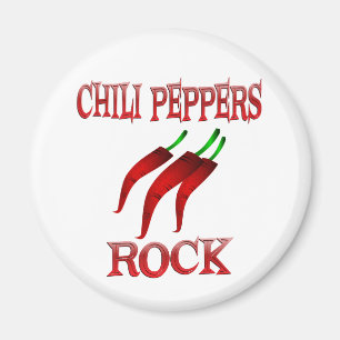 Aimant Chili Peppers Rock