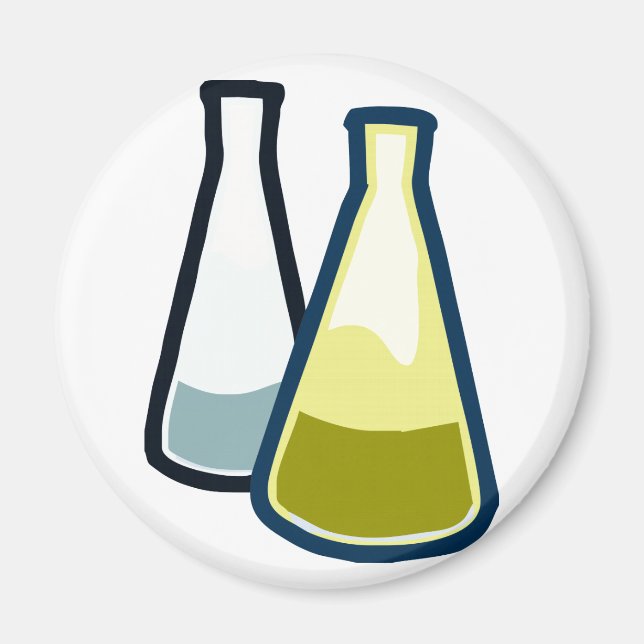 Aimant Chimie Beakers (Devant)