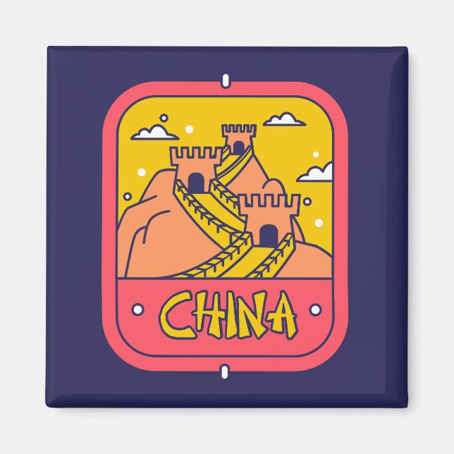 Aimant Chine (Devant)