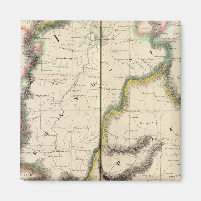 Aimant Chine, Asie 87 (Devant)