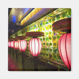 Aimant Chine, Shanghai. Bar du Xin Tian Di