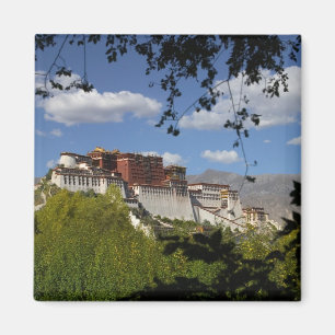 Aimant Chine, Tibet, Lhasa, Palais du Potala