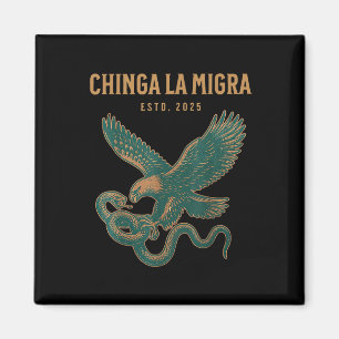 Aimant Chinga La Migra Pour l'immigration Fascisme Droits