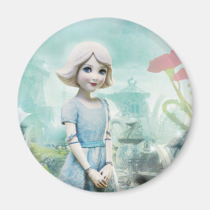 Aimant Chinoise fille 1