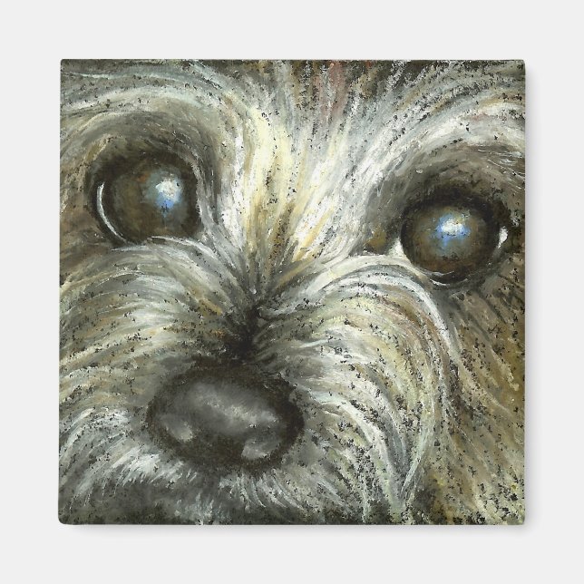 Aimant Chiot de Cairn terrier (Devant)