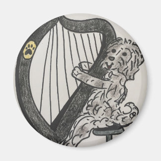 Aimant Chiot de harpe