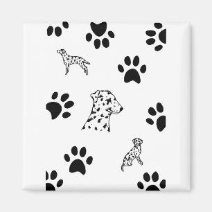 Aimant Chiots de Dalmation