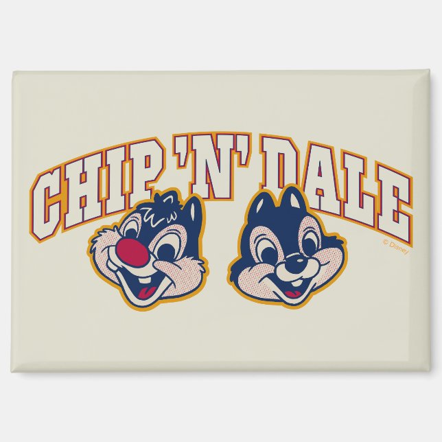 Aimant Chip 'n' Dale Classic Grin (Recto)