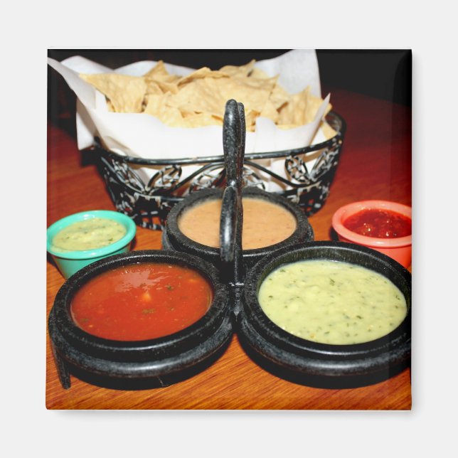 Aimant Chips et salsa (Devant)