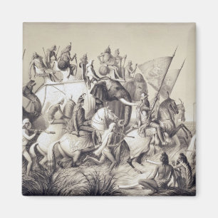 Aimant Chir Singh, Maharaja des Sikhs avec le roi des