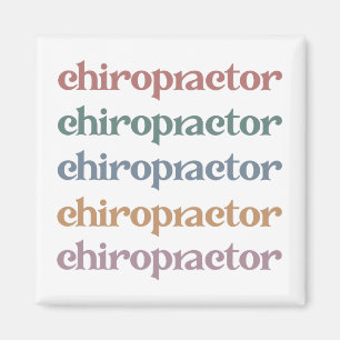 Aimant Chiropraticien Rétro Chiropratique Chiro Cadeaux d
