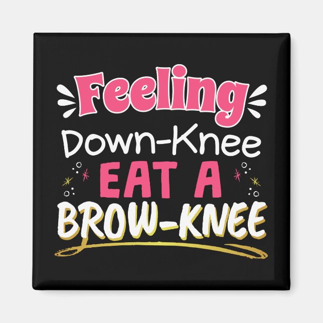 Aimant Chirurgie du genou - Jeu de position - Belle Brown (Devant)