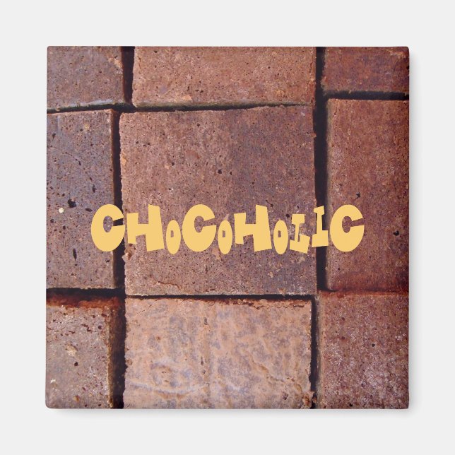 Aimant chocoholique (Devant)