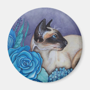 Aimant Chocolat de Siamese Point