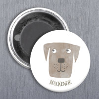 Chocolat Labrador Retriever Chien Fun Personnalisé