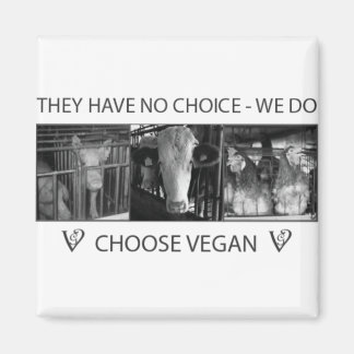 Aimant Choisir Vegan