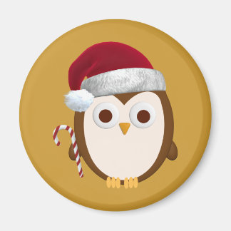 Aimant Chouette de Noël
