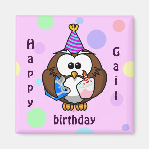 Aimant chouette du parti