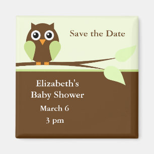 Aimant Chouette verte