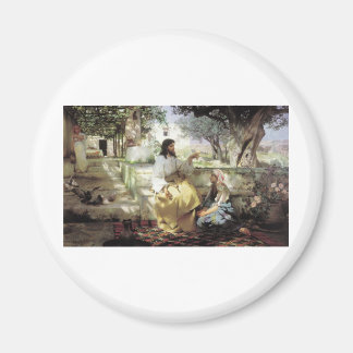 Aimant Christ avec Martha et Maria vers 1886