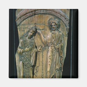 Aimant Christ Crowning l'empereur Constantin VII