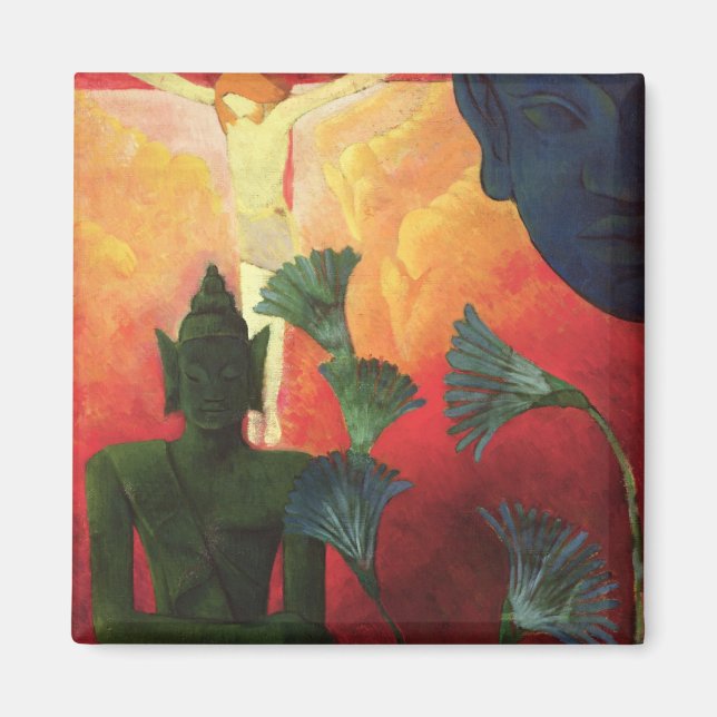 Aimant Christ et Bouddha, c.1890-1892 (Devant)