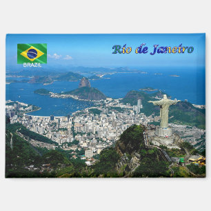 Aimant Christ le Rédempteur Souvenir de Rio de Janeiro,