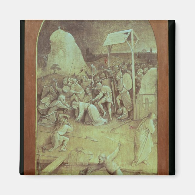 Aimant Christ sur la route du Calvaire (Devant)