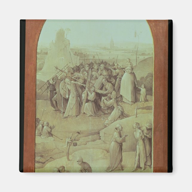 Aimant Christ sur la route du Calvaire (Devant)