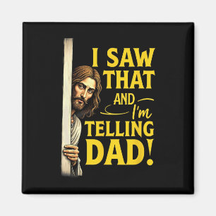 Aimant Christian Jesus J'ai vu que je dis à papa