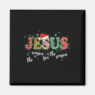 Aimant Christian Jesus La Raison Noël Fête Saison Chr