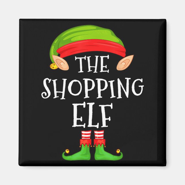 Aimant Christmas Elf Matching Family Pajama, The Shopng E (Devant)