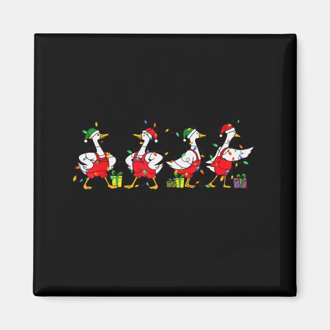 Aimant Christmas Jolly Goose C’est ça, je ne vais pas êtr (Devant)