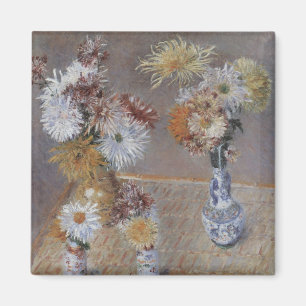 Aimant Chrysanthèmes par Gustave Caillebotte