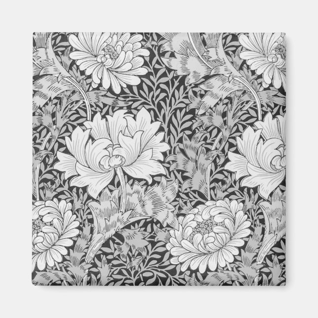 Aimant Chrysanthemum Gray, William Morris (Devant)