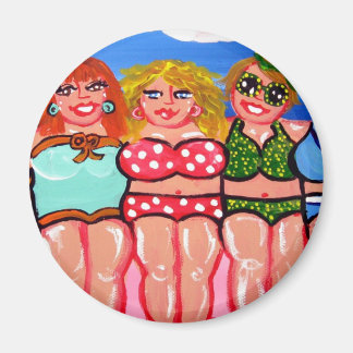 Aimant Chubby Beach Divas Amis