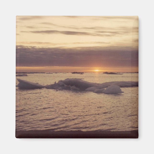 Aimant Chukchi Sea Fall Ice Barre Alaska Photo Design (Devant)