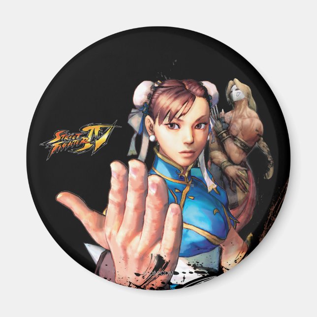 Aimant Chun-Li Vs. Vega (Devant)