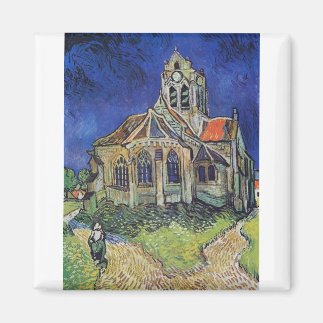 Aimant Church at Auvers 1890 par Vincent van Gogh (Devant)