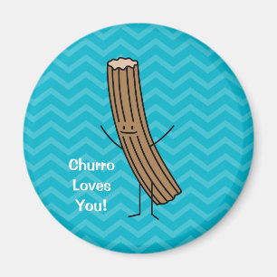 Aimant Churro T'Aime !