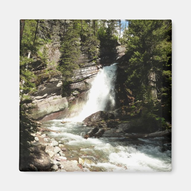 Aimant Chutes Baring au parc national des Glaciers (Devant)