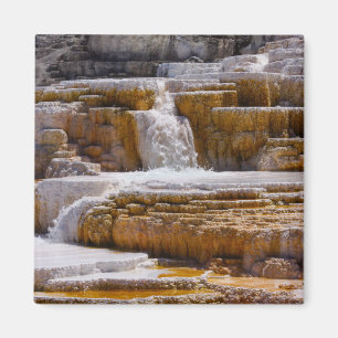 Aimant Chutes de Mammoth Springs