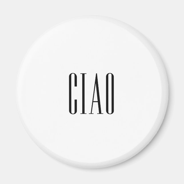 Aimant ciao (Devant)