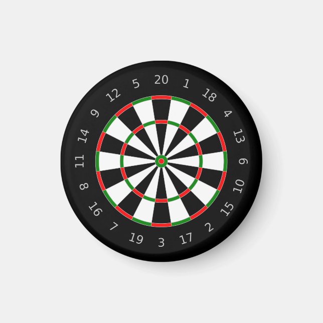 Aimant Cible de fléchettes Dartboard (Devant)